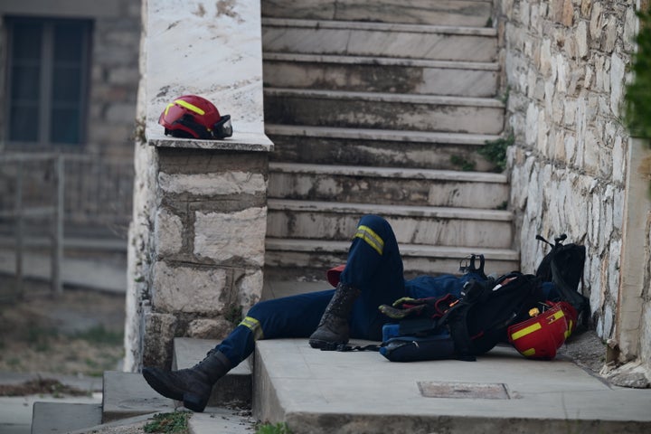 Πυρκαγιά στη Βορειοανατολική Αττική. Δευτέρα 12 Αυγούστου 2024