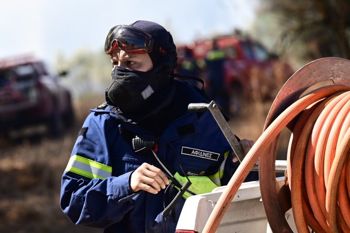 Πυρκαγιά στη Βορειοανατολική Αττική. Δευτέρα 12 Αυγούστου 2024