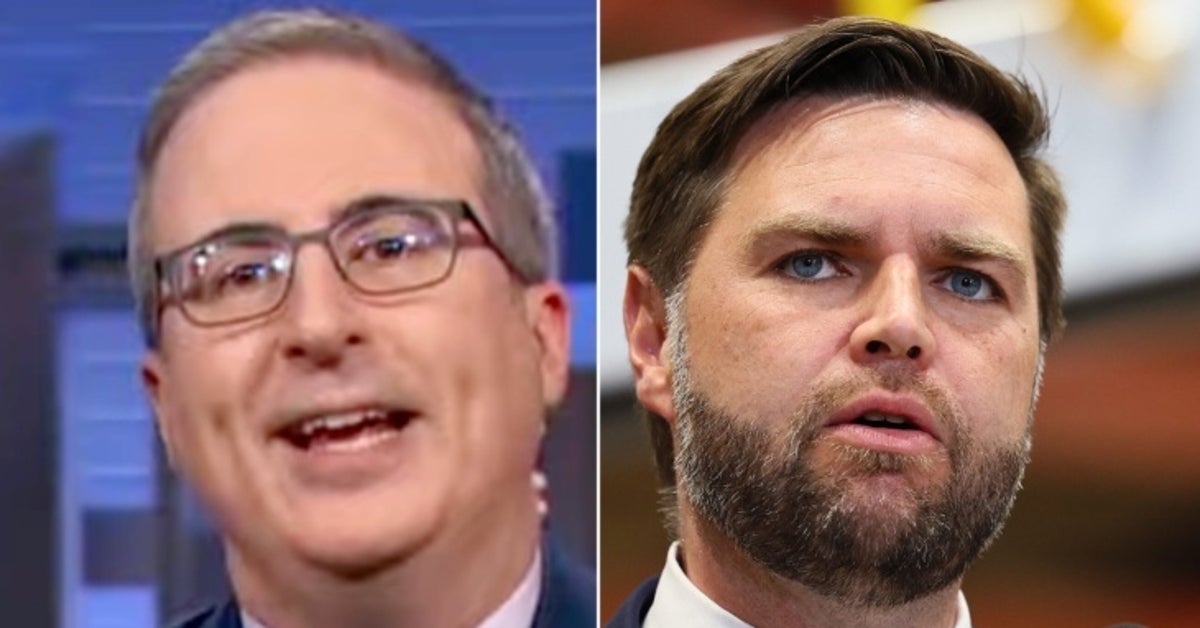 John Oliver Clowns JD Vance For Giving 'Worst Possible Answer' To A 'Pretty Easy Question'