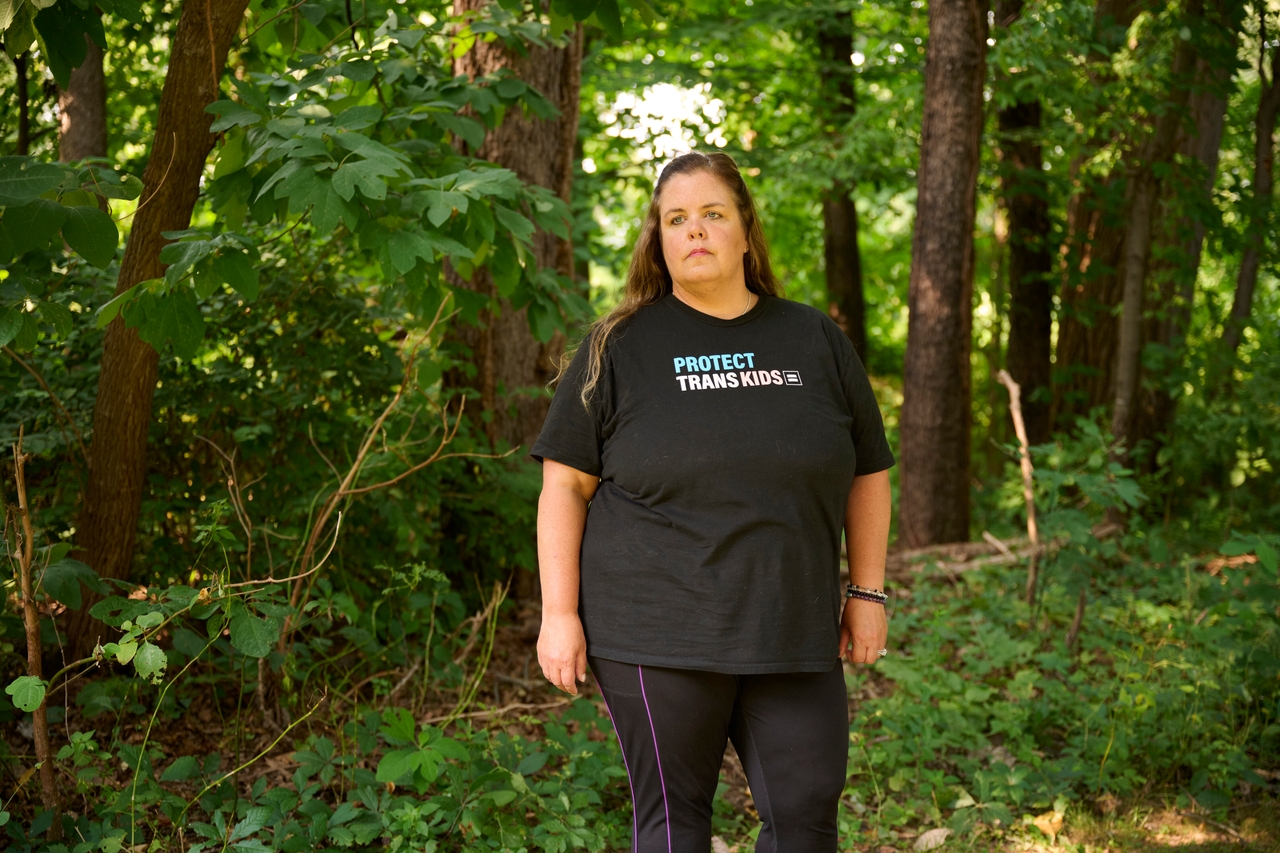 Anne Anderson is a local advocate for transgender rights. Her 15-year-old trans daughter attends public school in Ohio.