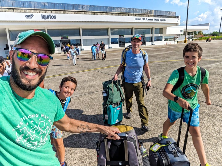 Before arriving, Taylor looks for fun or relaxing features in the airports he visits.