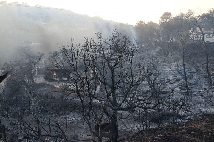 Πυρκαγιά στη Βορειοανατολική Αττική