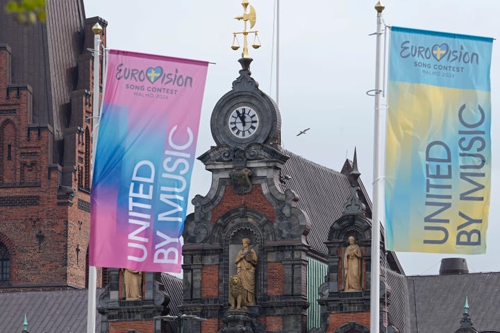 Malmö pictured in the lead-up to this year's Eurovision Song Contest