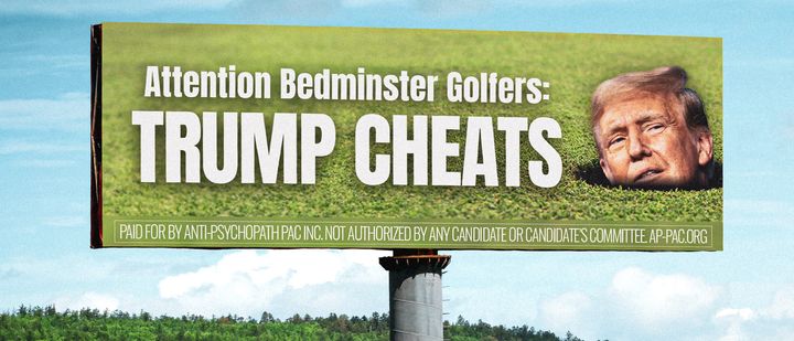 Trump billboard