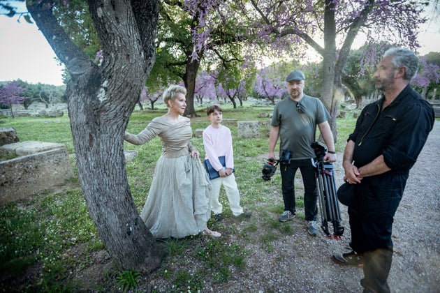 Από τα γυρίσματα της ταινίας 