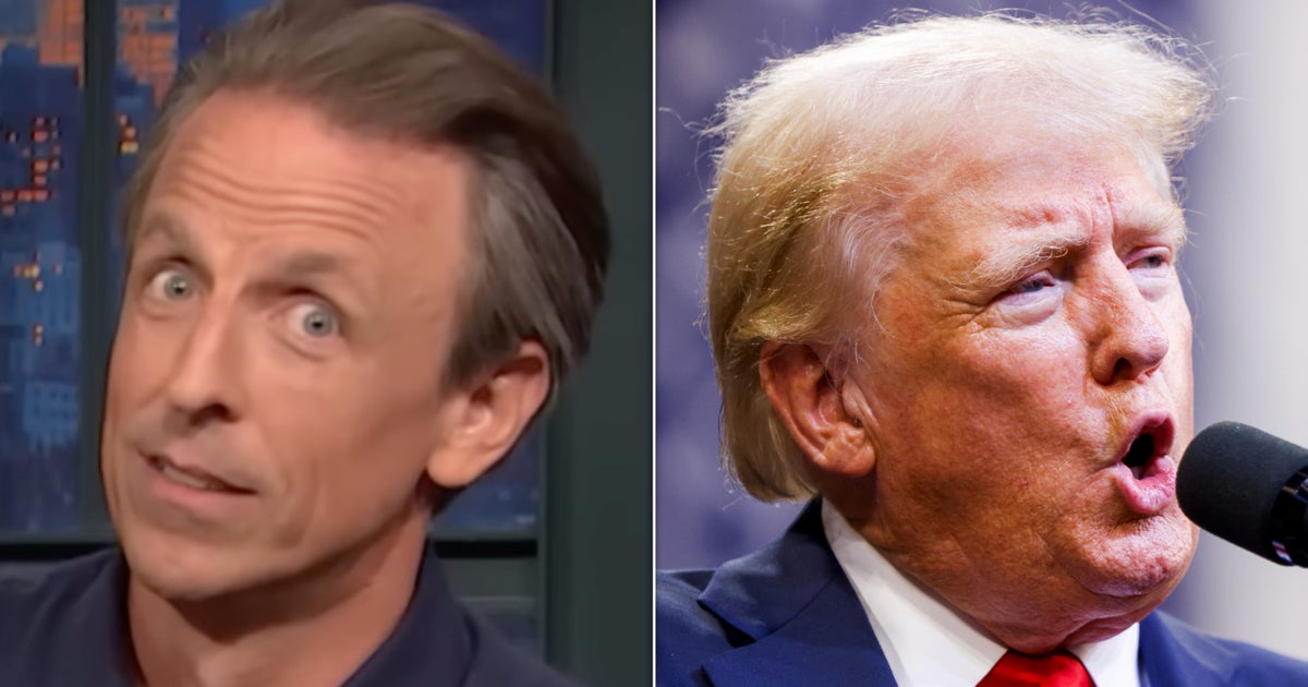 NextImg:Seth Meyers Shares His ‘Favorite’ Trump Response To Being Called ‘Weird’