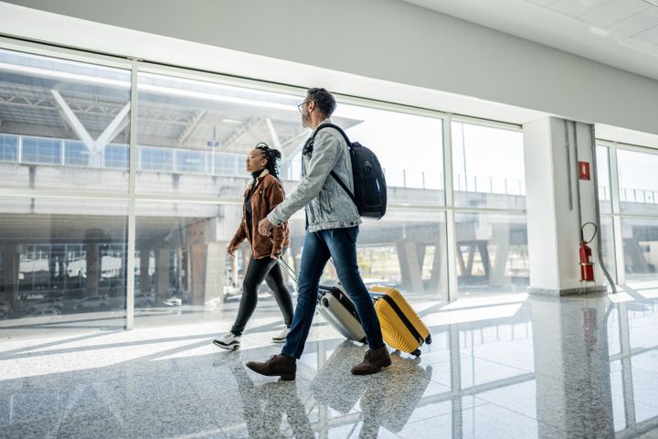 Luggage picks up a lot of germs and dirt over the course of a trip.