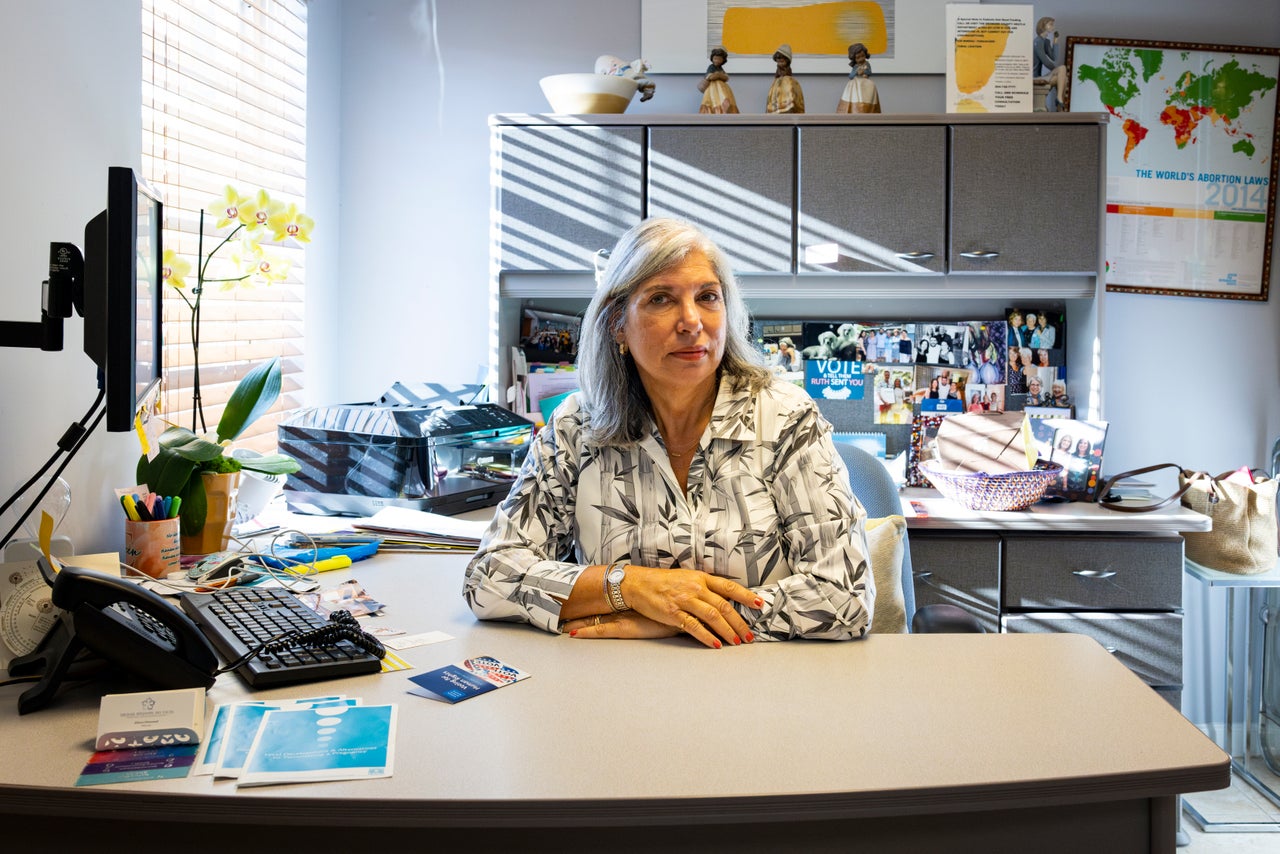 Eileen Diamond, director of Benjamin Surgical Services International (BSSI), an abortion clinic, Tuesday, Aug. 13, 2024, in Tamarac, Florida.