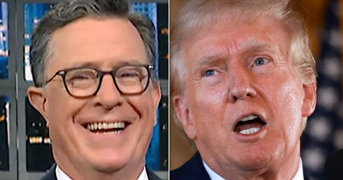 Uh-Oh! Stephen Colbert Spots Moment Trump May Have Shaded Melania