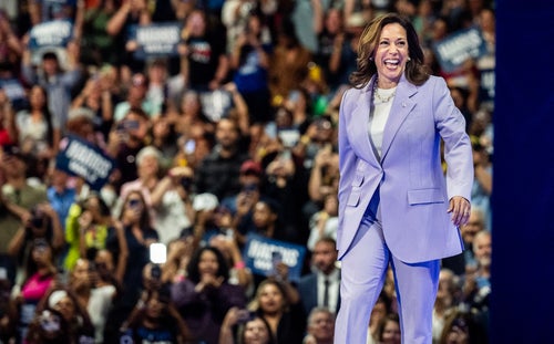 Kamala Harris has seen a groundswell of support and packed rally venues since announcing her candidacy.
