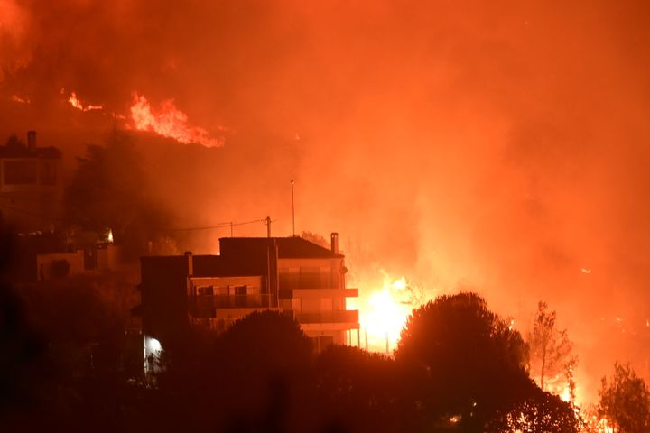 Απίστευτη διάσωση στην Σταμάτα Αττικής (Φωτογραφία Αρχείου).