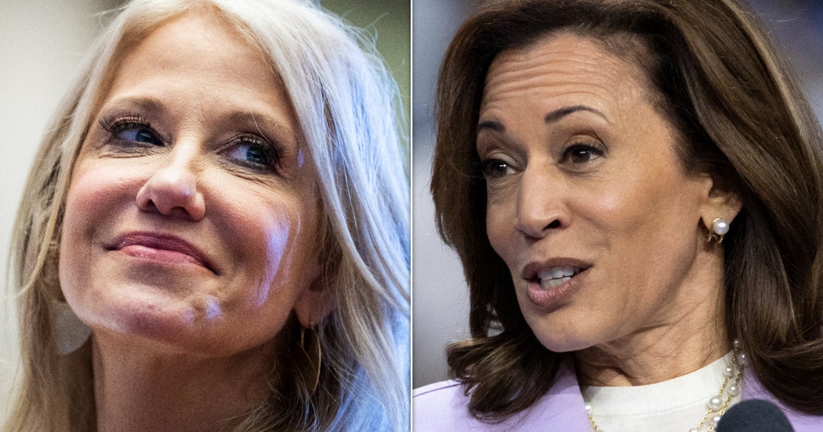 NextImg:Kellyanne Conway's Dig At Kamala Harris Goes Left After She Fires Off... Compliments