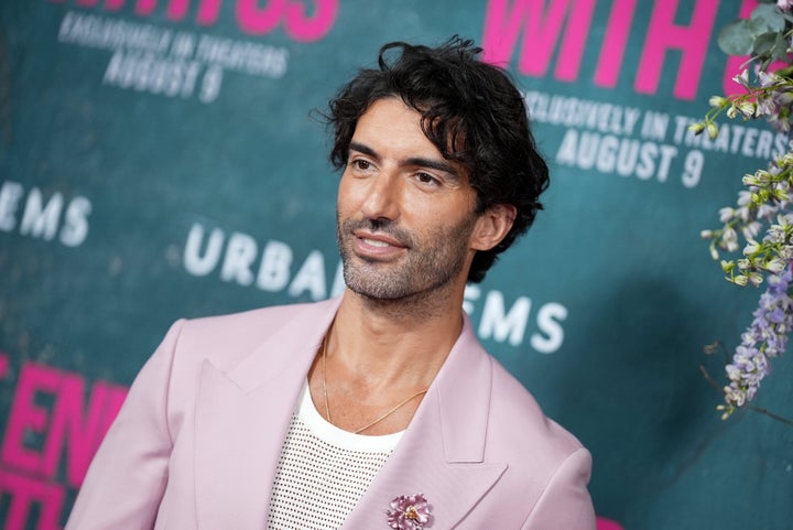 Justin Baldoni at the "It Ends With Us" New York premiere.