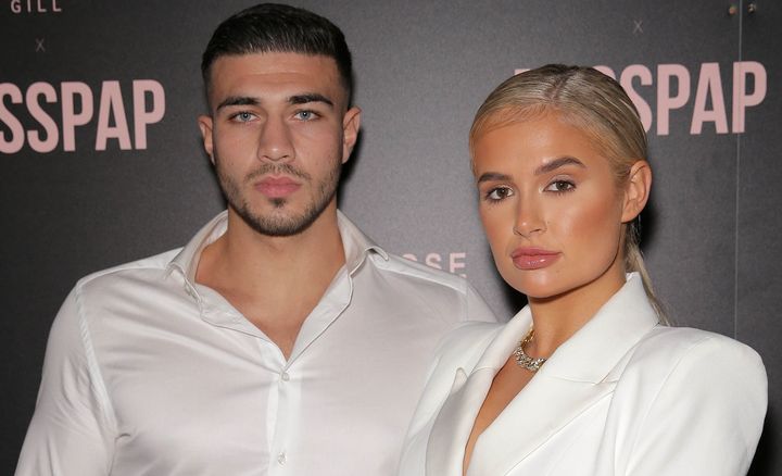 Tommy Fury and Molly-Mae Hague in 2019