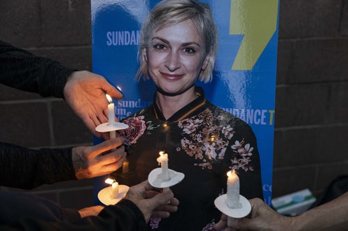 Members of the film community and others mourn the loss of cinematographer Halyna Hutchins.