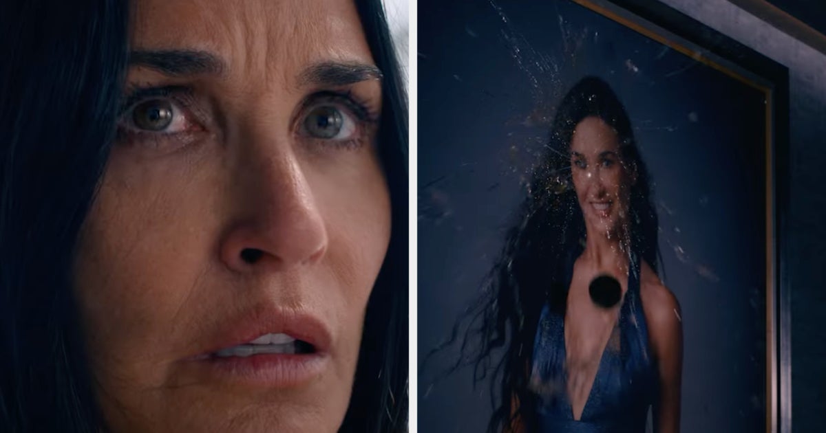 A New Trailer For Demi Moore's Graphic Body Horror Has Been Released