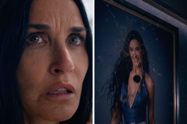 Demi Moore in the new trailer for The Substance