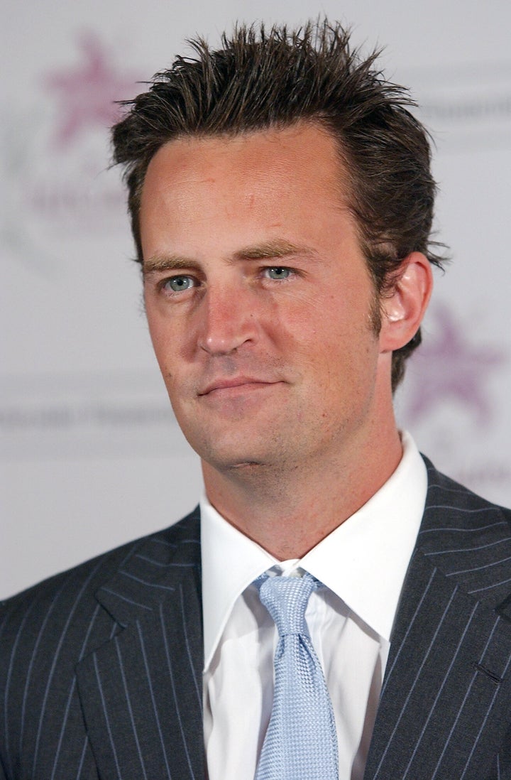 Matthew Perry in 2004, shortly after Friends came to an end