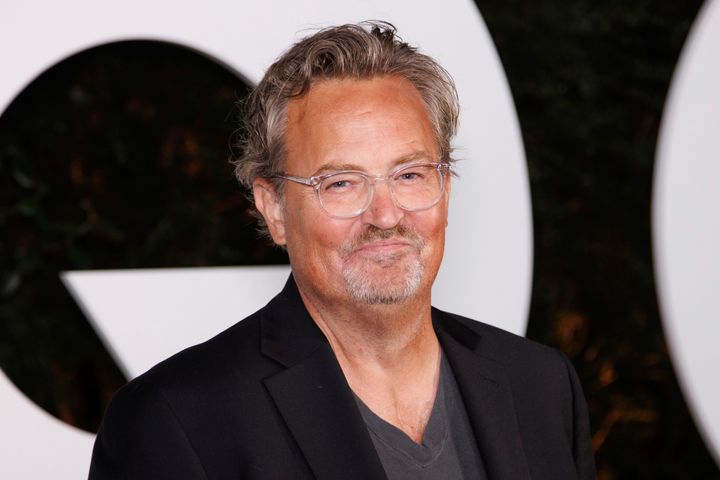 Matthew Perry pictured in 2022