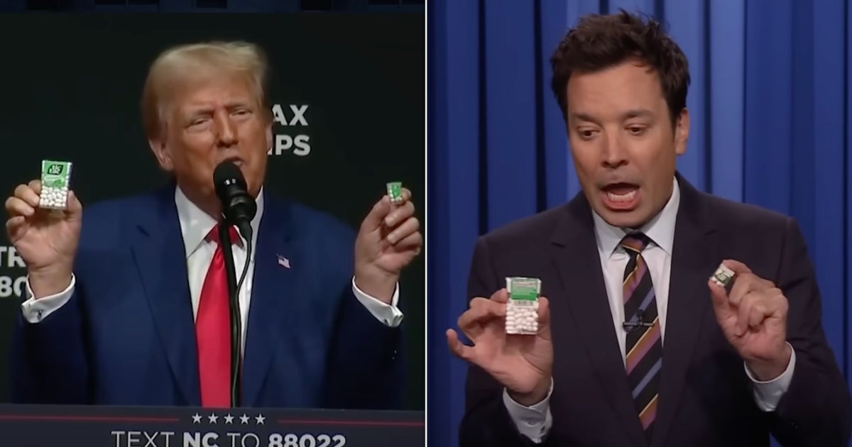 Jimmy Fallon Makes A Mockery Of Trump's Hilariously Weird Tiny Tic Tac Routine