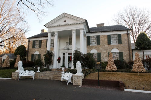 Graceland, Elvis Presley's home, is pictured, Jan. 7, 2011, in Memphis, Tennessee.