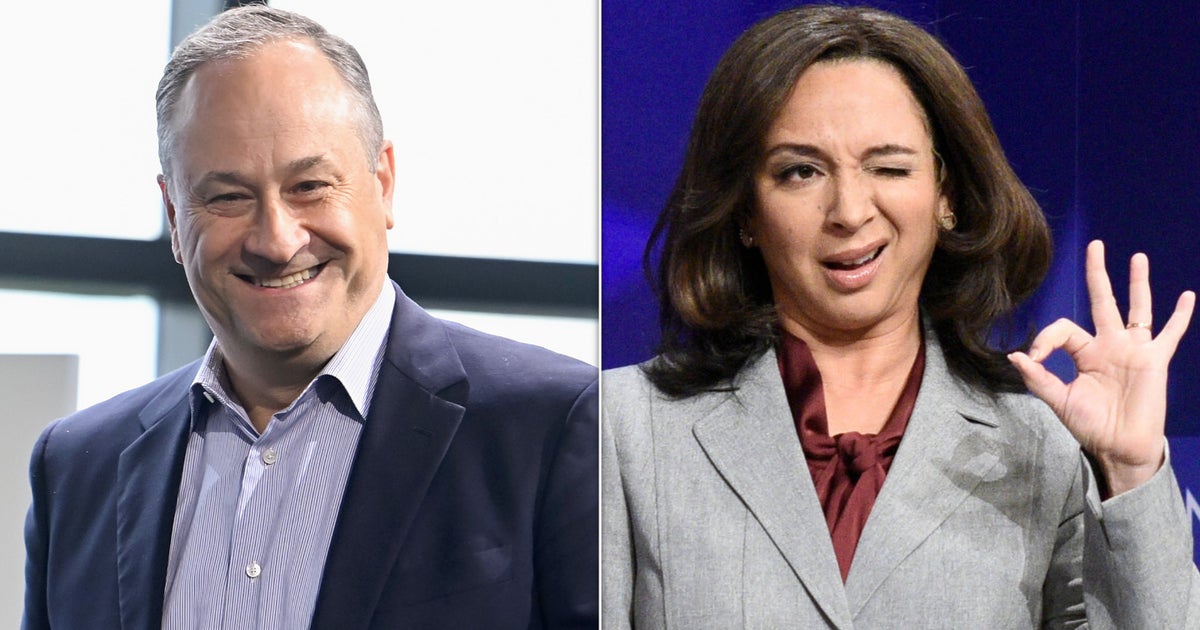 NextImg:Doug Emhoff Gives Maya Rudolph Advice On How To Nail Her Kamala Harris Impression