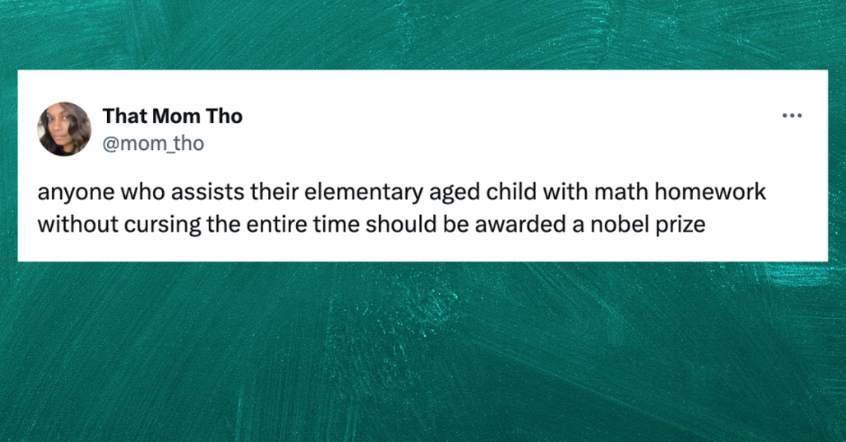34 Funny Tweets About Trying To Help Your Kids With Math | HuffPost Life