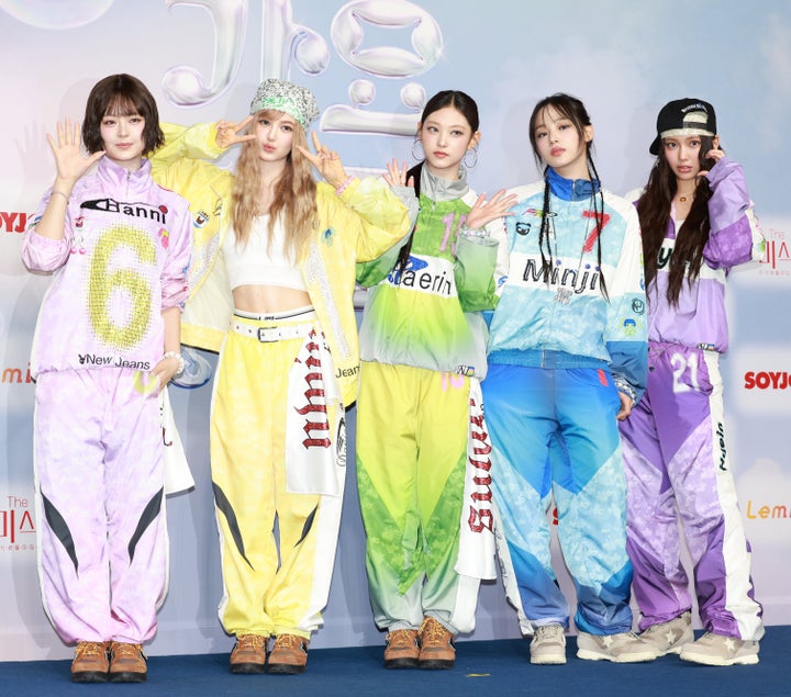 NewJeansのメンバー(2024年7月)