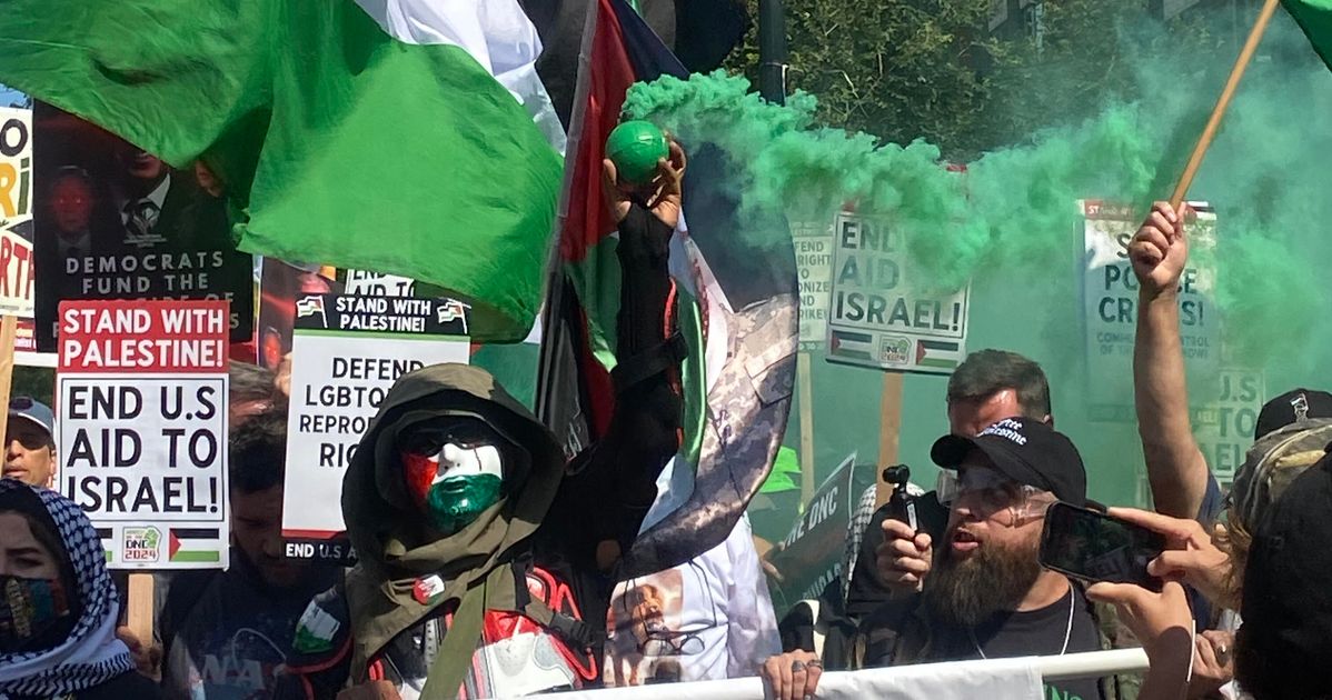 Protests Urge Ceasefire in Gaza at DNC