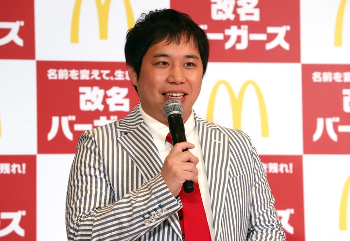 お笑いコンビ「霜降り明星」のせいやさん(2019年5月7日)