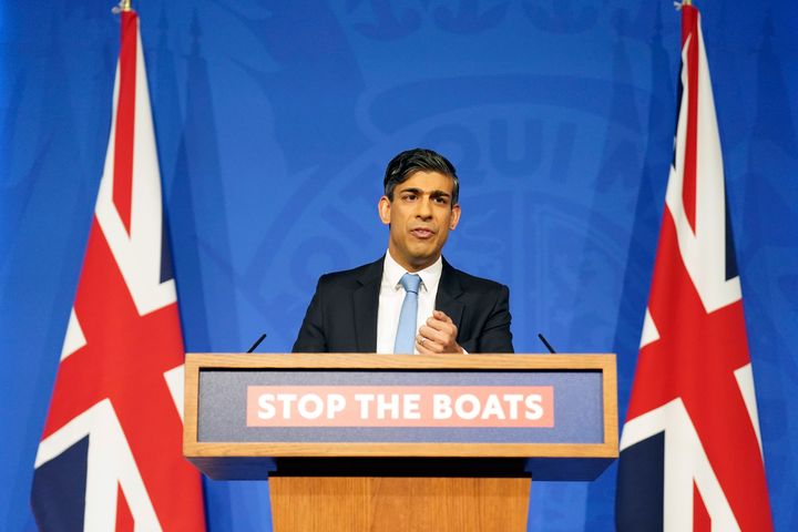 Rishi Sunak failed to "stop the boats".