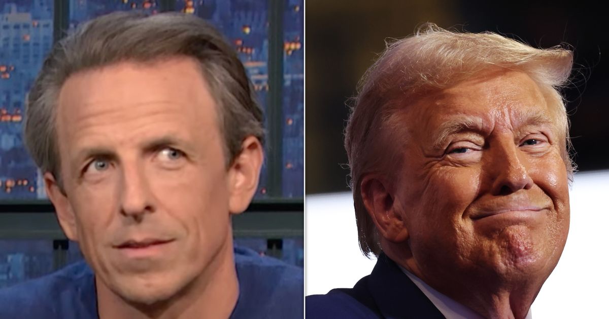 ‘Full Thirst Trap’: Seth Meyers Roasts Trump’s Unhinged Boast About His Looks