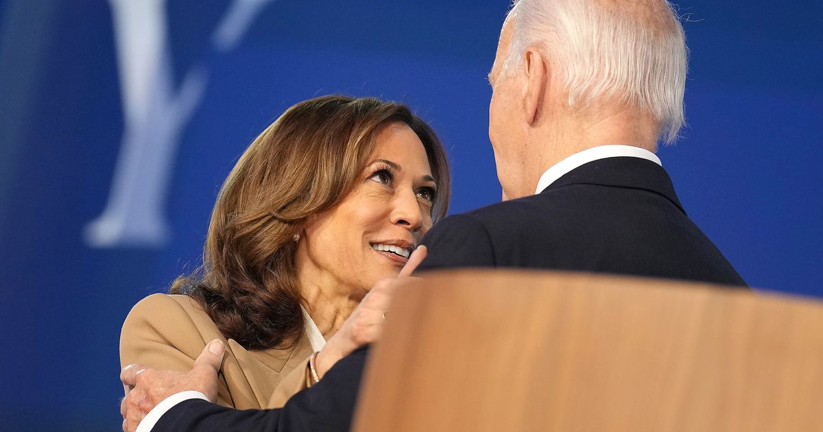 It Looks Like Kamala Harris Said The Sweetest Thing To Joe Biden At The DNC