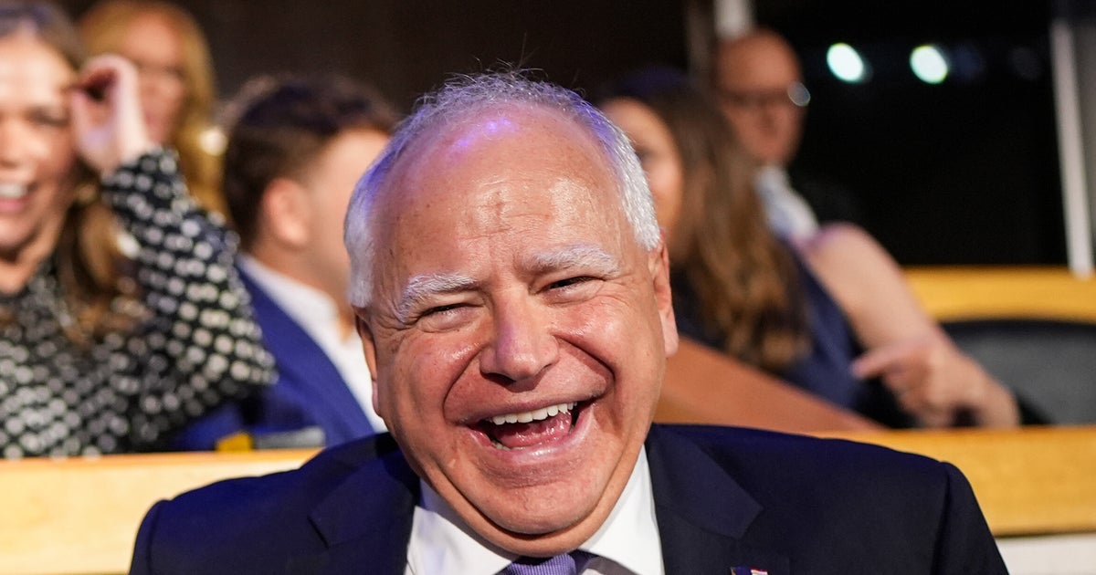 Tim Walz And His Kids Go Viral For Hilariously 'Relatable' DNC Moment