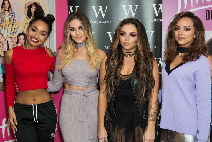 Little Mix pictured in 2016, the year of Secret Love Song's release