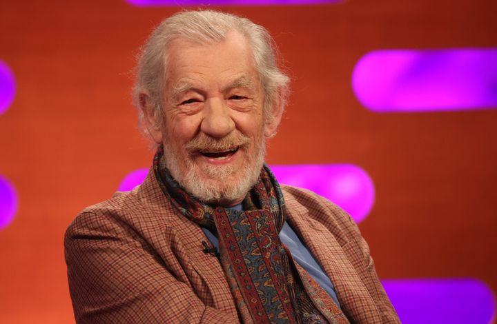 Sir Ian McKellen pictured earlier this year