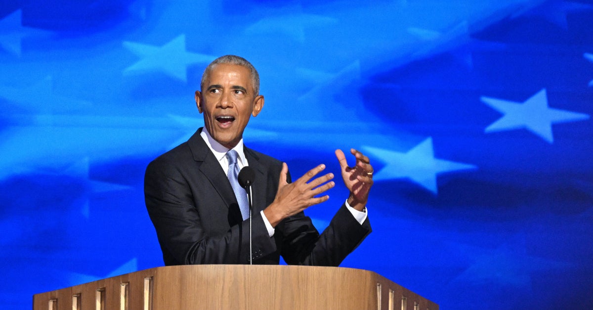 NextImg:Barack Obama Jokes About Trump’s Obsession With Crowd Sizes