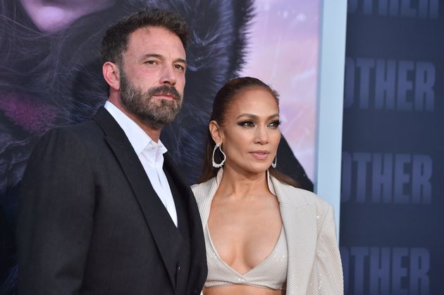 Ben Affleck and Jennifer Lopez at the premiere of The Mother in May