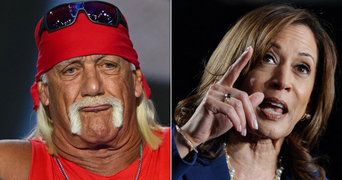 NextImg:Hulk Hogan Makes Bizarre Joke About Body-Slamming Kamala Harris