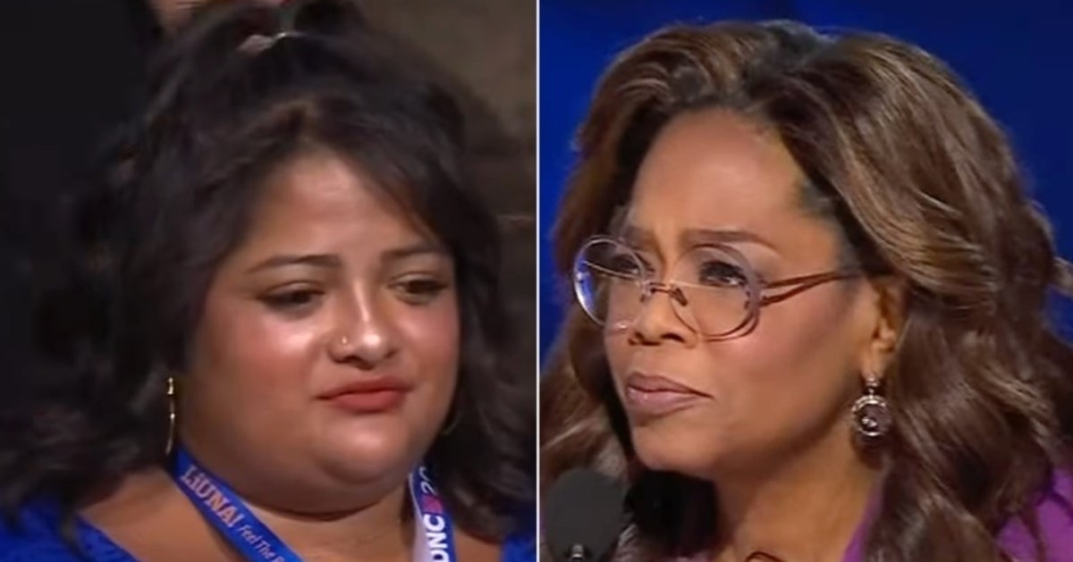 NextImg:'Damn Right': The 'Cat Lady' Who Went Viral During Oprah's DNC Speech Speaks Out
