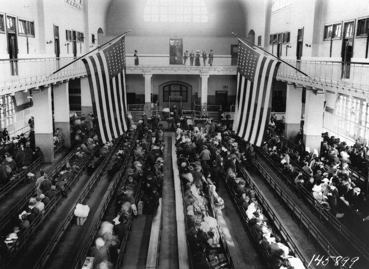 Ellis Island Νέα Υόρκη 1912 Διαλογή μεταναστών