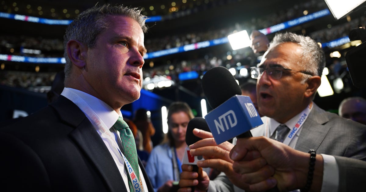 NextImg:Republican Adam Kinzinger Addresses DNC: 'I'm Putting Our Country First'