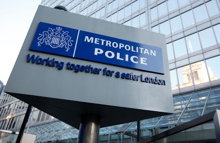 A general view of New Scotland Yard, the headquarters of the London Metropolitan Police.