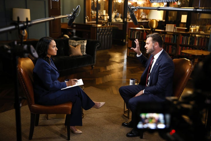 NBC News' Kristen Welker couldn't get a straight answer out of JD Vance when asked how Donald Trump's immigration policies would affect families with mixed immigration statuses.