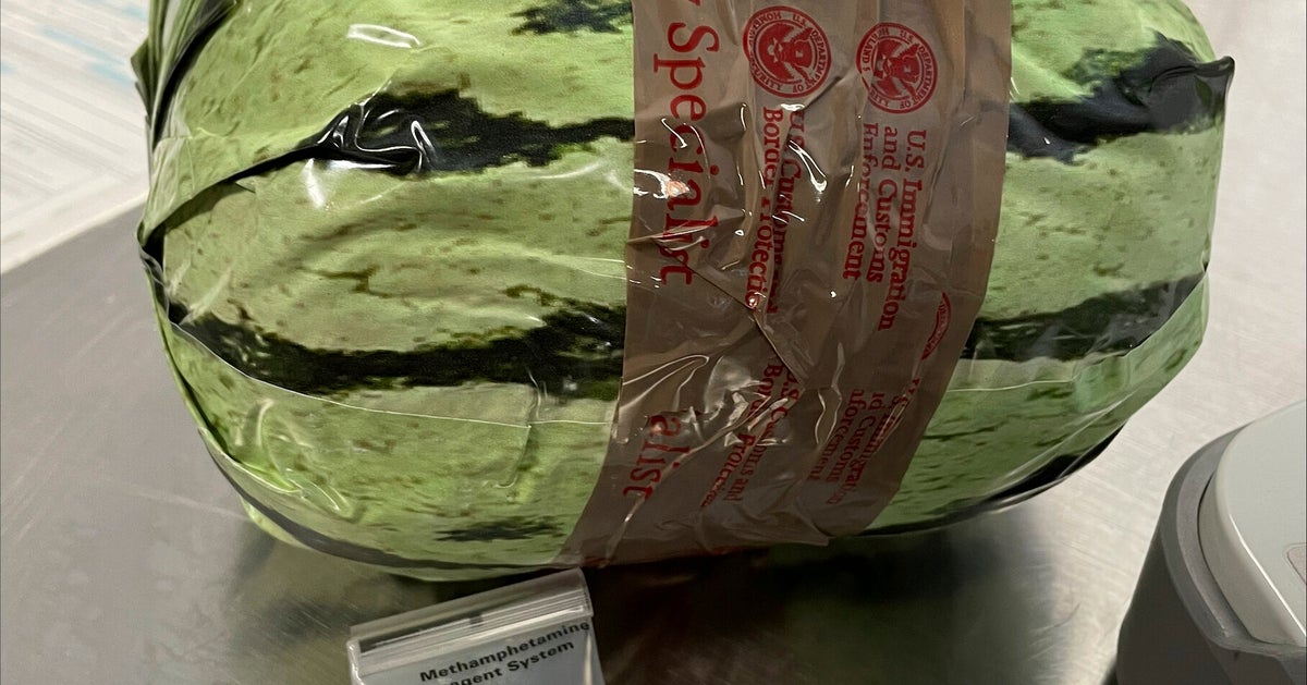 NextImg:Meth Disguised As Watermelon Seized At Border