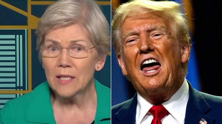 Elizabeth Warren, Donald Trump