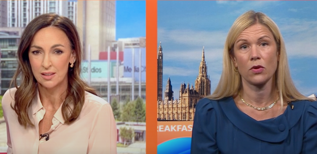 Sally Nugent cornered Ellie Reeves over winter fuel payments