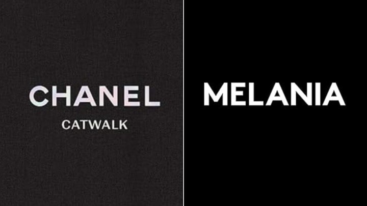 The covers of "Chanel Catwalk" and "Melania."