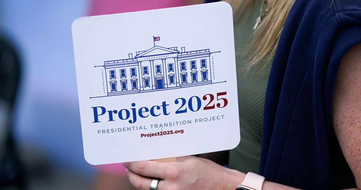 Harris Campaign Launches First Ads Linking Trump To Project 2025