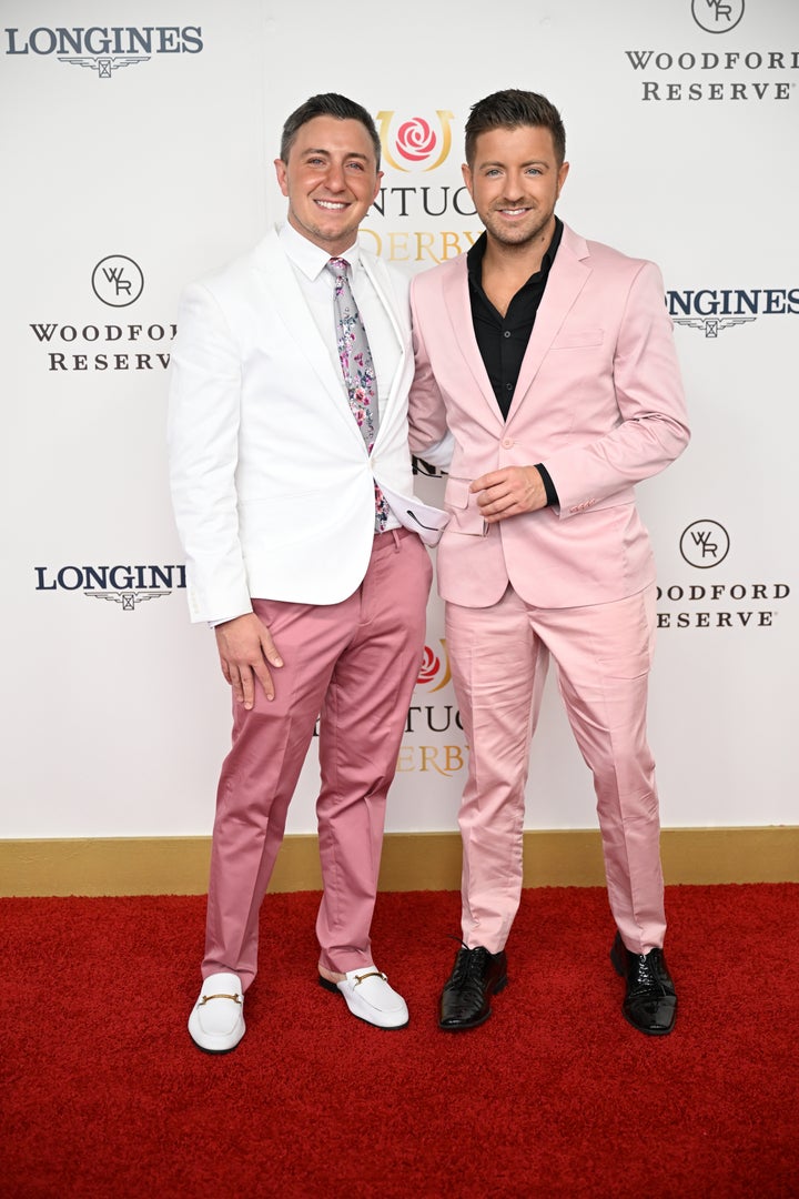 Anthony Carbone and Billy Gilman were married in Rhode Island Aug. 23 after about two years together. 